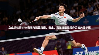 企业级软件VPN安装与配置指南，安全、高效连接远程办公的关键步骤