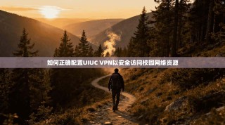 如何正确配置UIUC VPN以安全访问校园网络资源