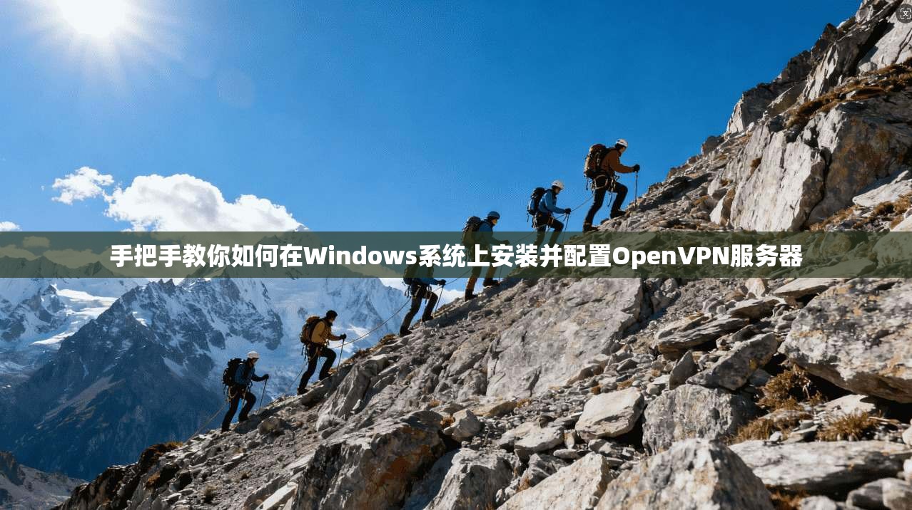 手把手教你如何在Windows系统上安装并配置OpenVPN服务器