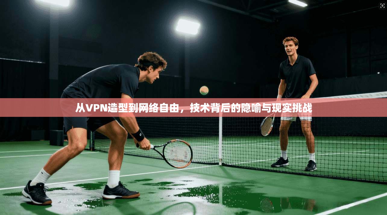 从VPN造型到网络自由，技术背后的隐喻与现实挑战