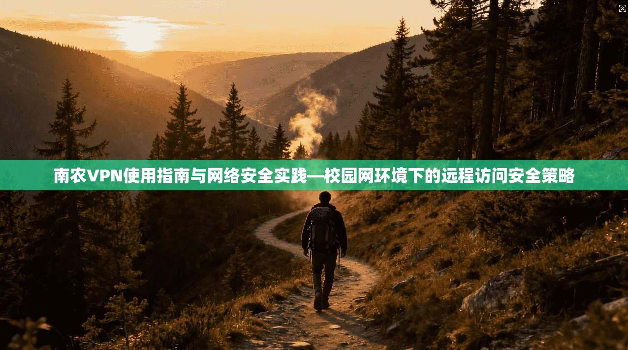 南农VPN使用指南与网络安全实践—校园网环境下的远程访问安全策略