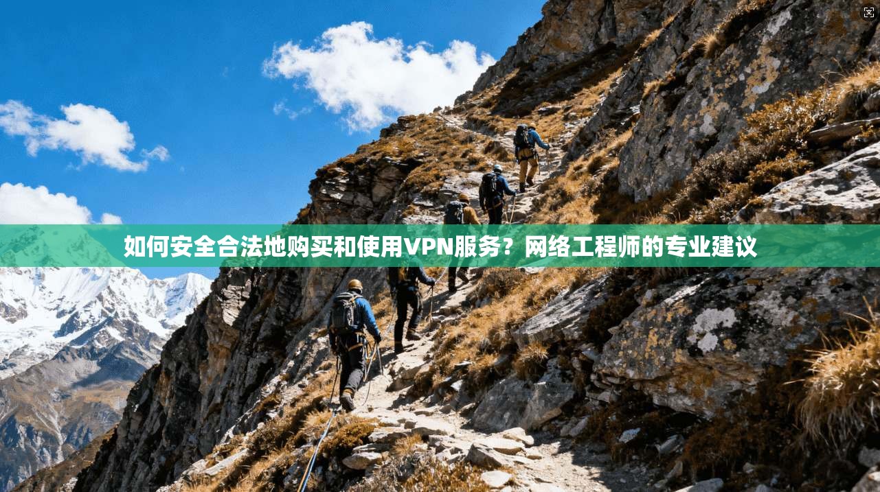 如何安全合法地购买和使用VPN服务？网络工程师的专业建议