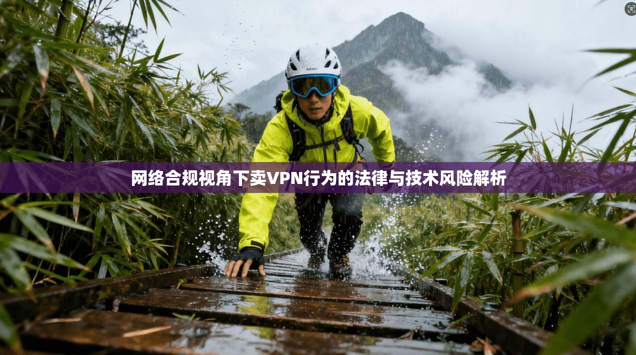 网络合规视角下卖VPN行为的法律与技术风险解析