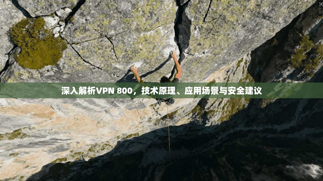 深入解析VPN 800，技术原理、应用场景与安全建议