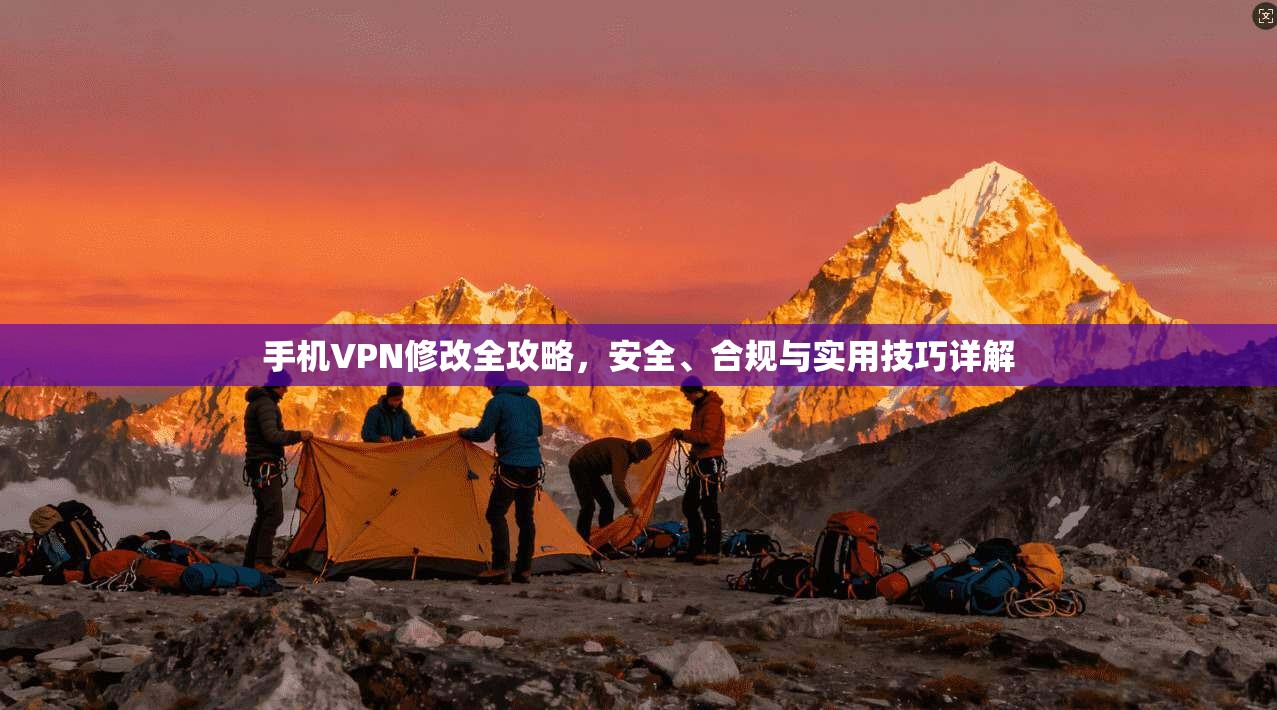 手机VPN修改全攻略，安全、合规与实用技巧详解