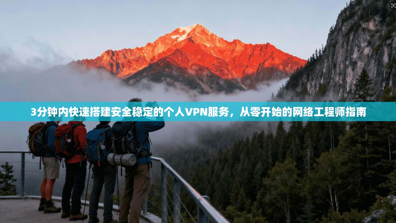 3分钟内快速搭建安全稳定的个人VPN服务，从零开始的网络工程师指南