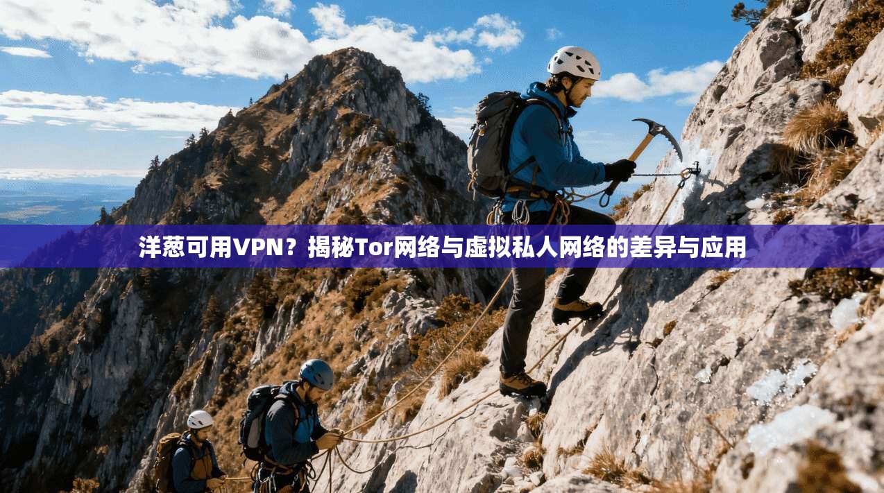 洋葱可用VPN？揭秘Tor网络与虚拟私人网络的差异与应用