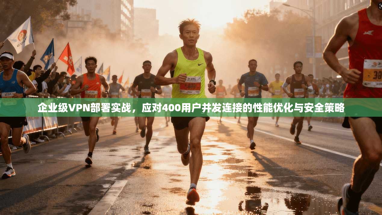企业级VPN部署实战，应对400用户并发连接的性能优化与安全策略