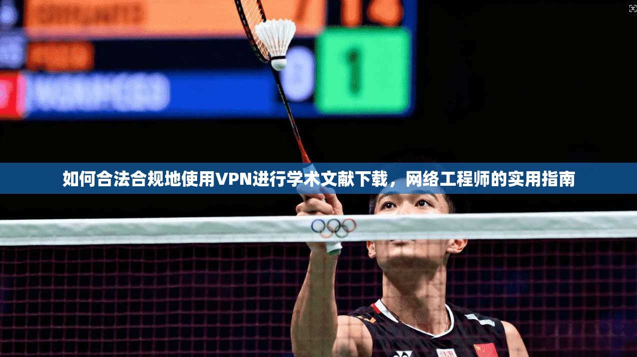 如何合法合规地使用VPN进行学术文献下载，网络工程师的实用指南