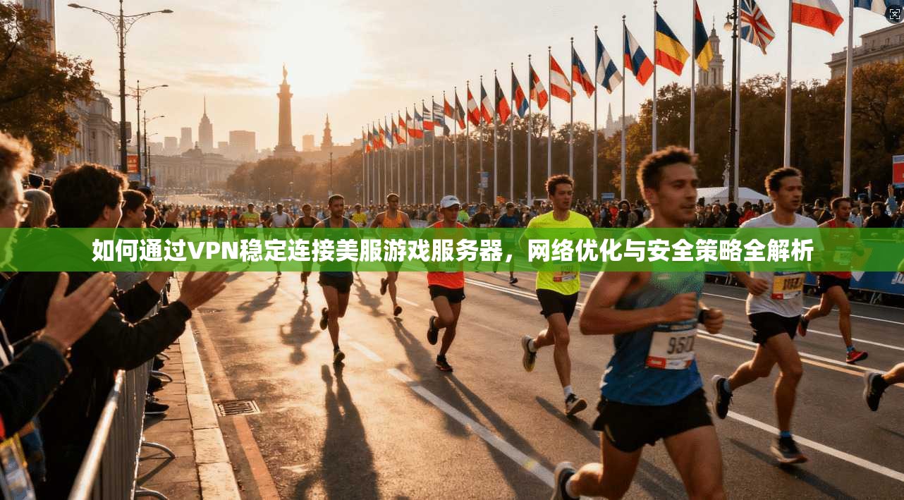 如何通过VPN稳定连接美服游戏服务器，网络优化与安全策略全解析  第1张