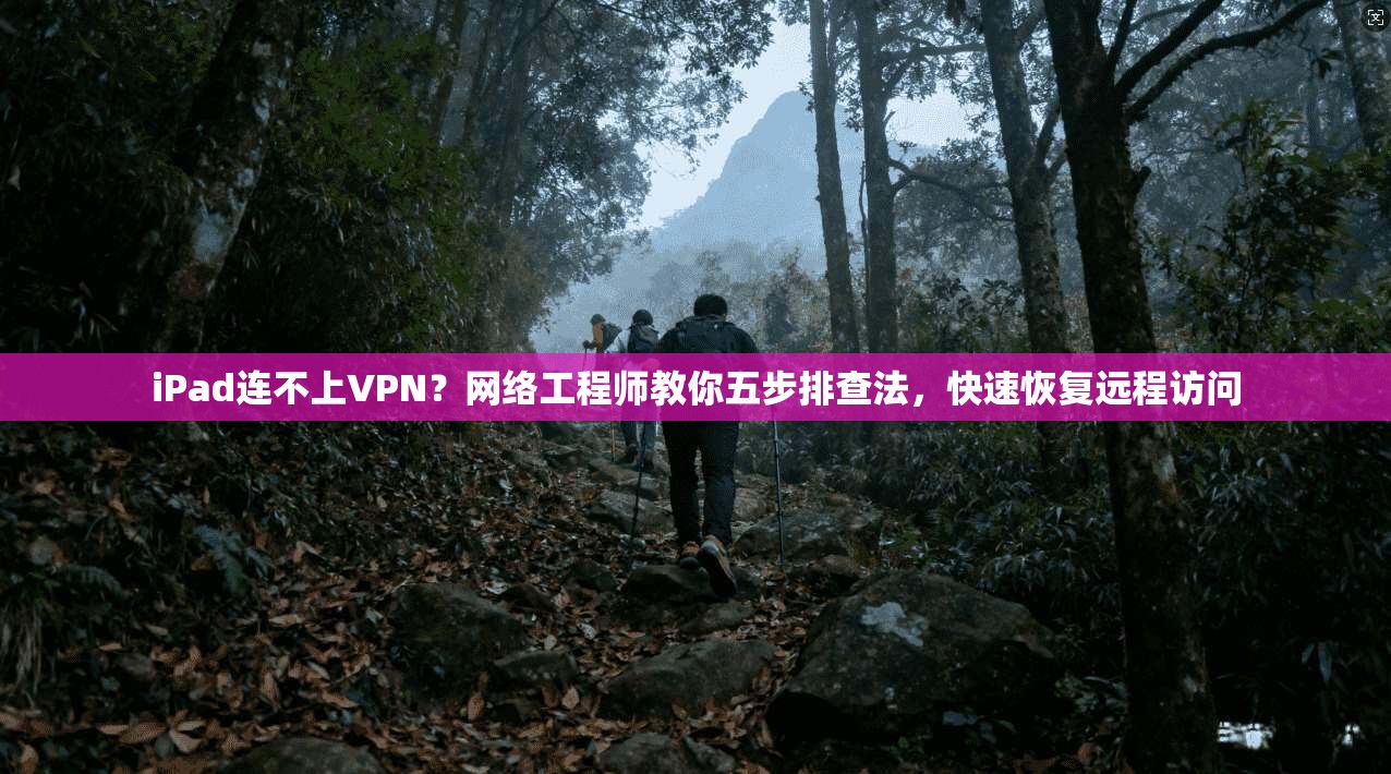 iPad连不上VPN？网络工程师教你五步排查法，快速恢复远程访问  第1张