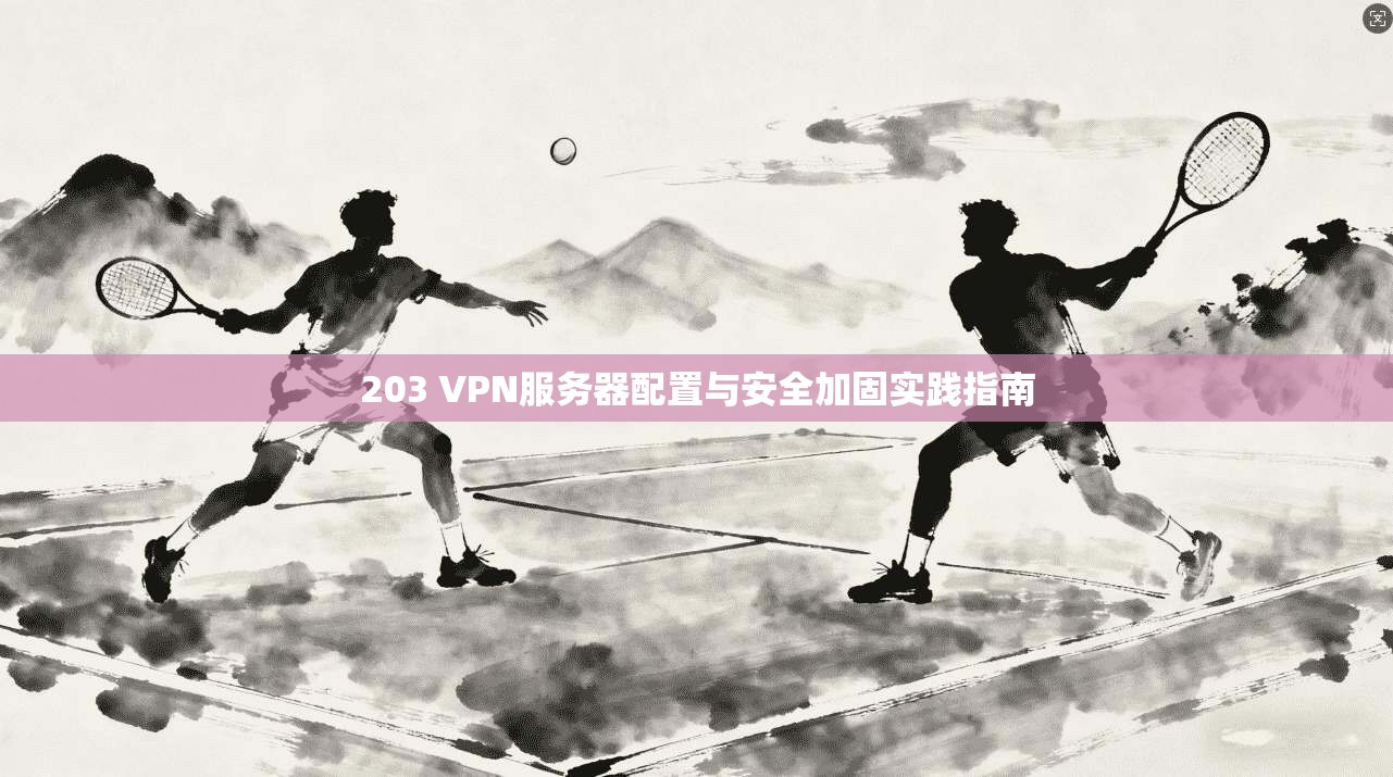 203 VPN服务器配置与安全加固实践指南  第1张