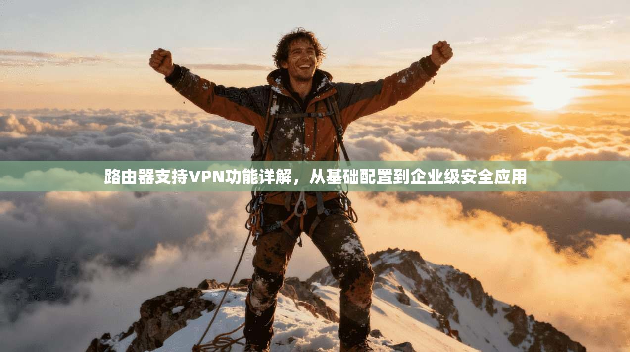 路由器支持VPN功能详解，从基础配置到企业级安全应用  第1张