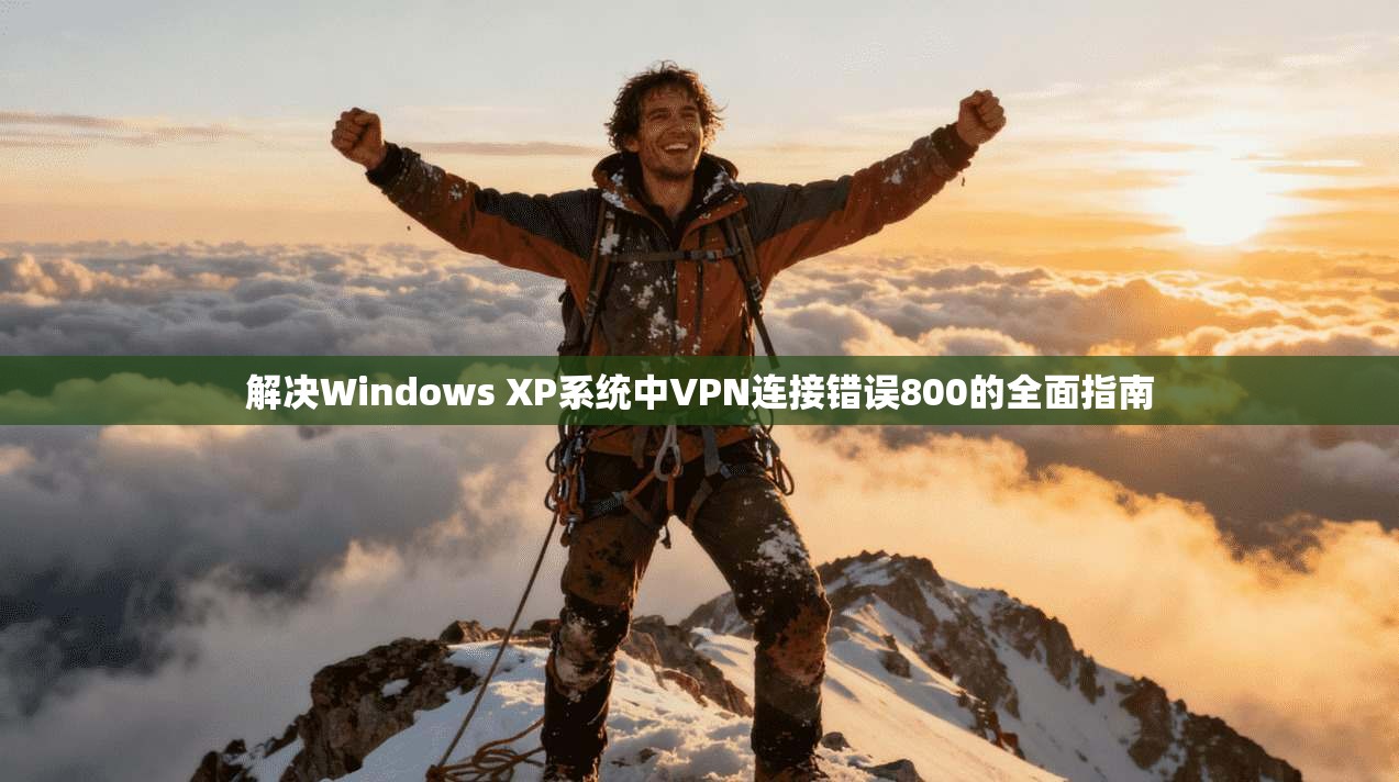 解决Windows XP系统中VPN连接错误800的全面指南 第1张 解决Windows XP系统中VPN连接错误800的全面指南 第1张