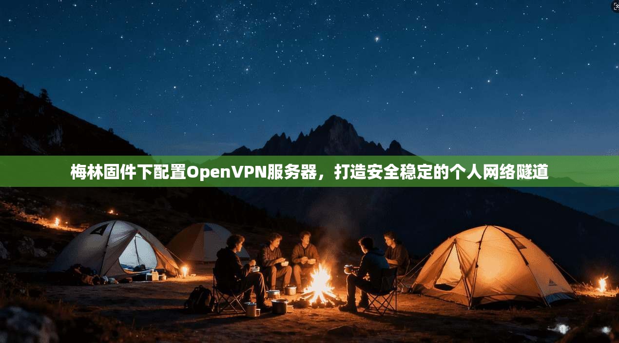 梅林固件下配置OpenVPN服务器，打造安全稳定的个人网络隧道  第1张