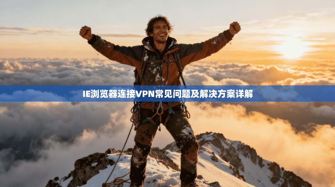 IE浏览器连接VPN常见问题及解决方案详解  第1张