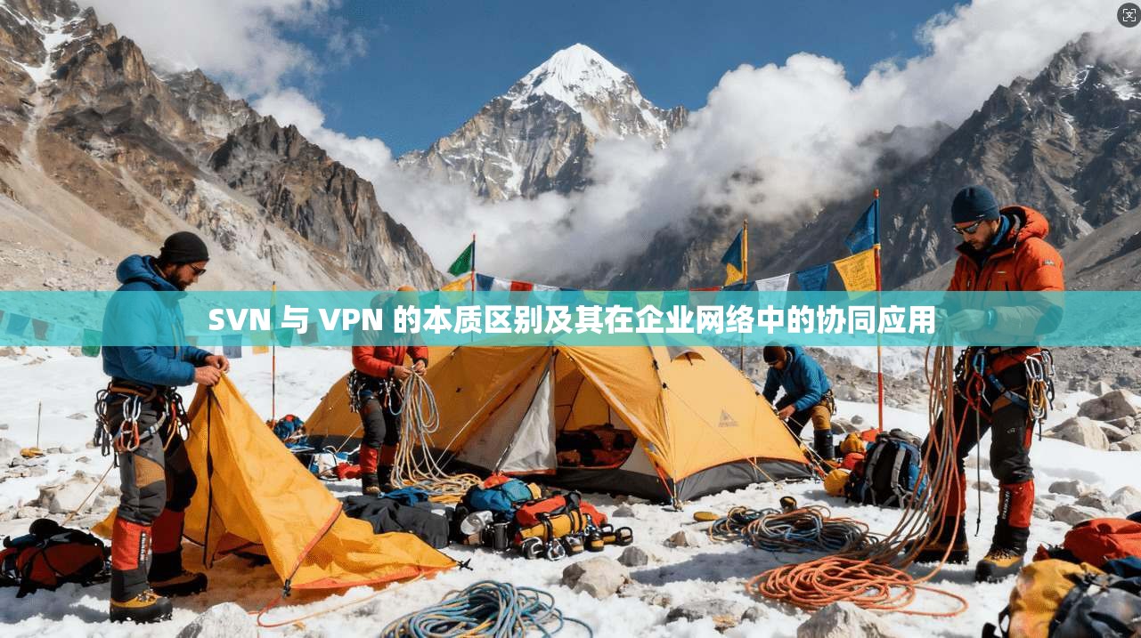 SVN 与 VPN 的本质区别及其在企业网络中的协同应用 第1张 SVN 与 VPN 的本质区别及其在企业网络中的协同应用 第1张