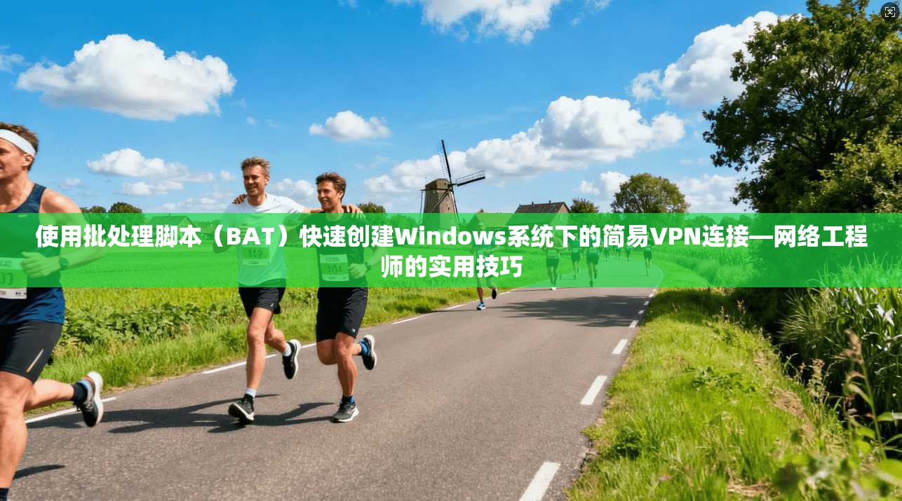 使用批处理脚本(BAT)快速创建Windows系统下的简易VPN连接—网络工程师的实用技巧 第1张 使用批处理脚本(BAT)快速创建Windows系统下的简易VPN连接—网络工程师的实用技巧 第1张