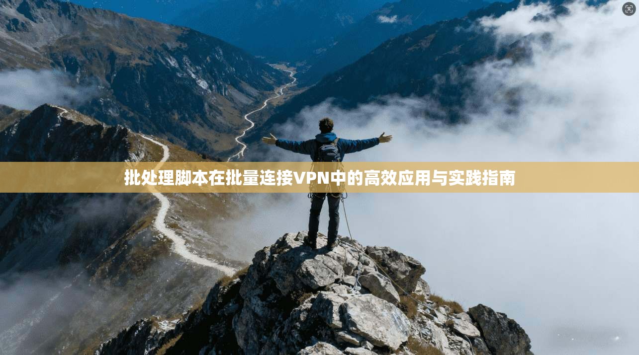 批处理脚本在批量连接VPN中的高效应用与实践指南  第1张
