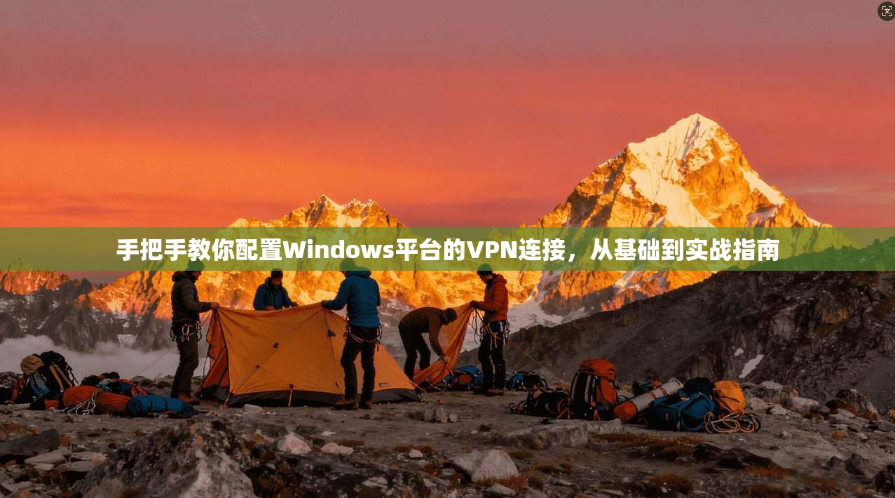 手把手教你配置Windows平台的VPN连接,从基础到实战指南 第1张 手把手教你配置Windows平台的VPN连接,从基础到实战指南 第1张