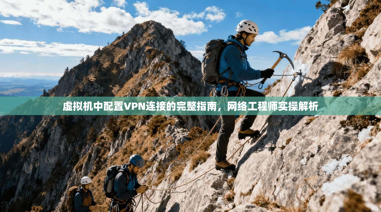 虚拟机中配置VPN连接的完整指南，网络工程师实操解析  第1张