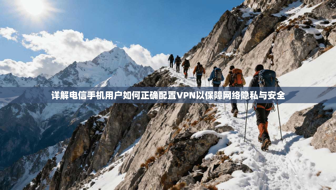 详解电信手机用户如何正确配置VPN以保障网络隐私与安全  第1张