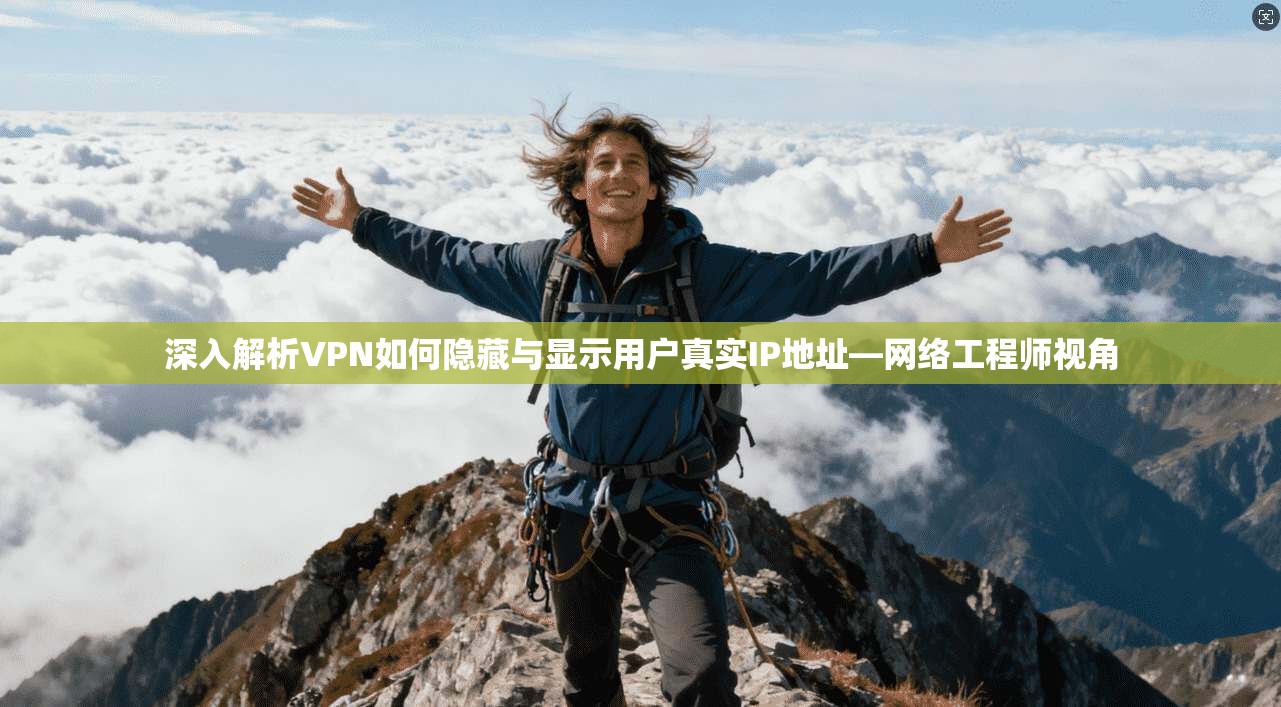 深入解析VPN如何隐藏与显示用户真实IP地址—网络工程师视角  第1张