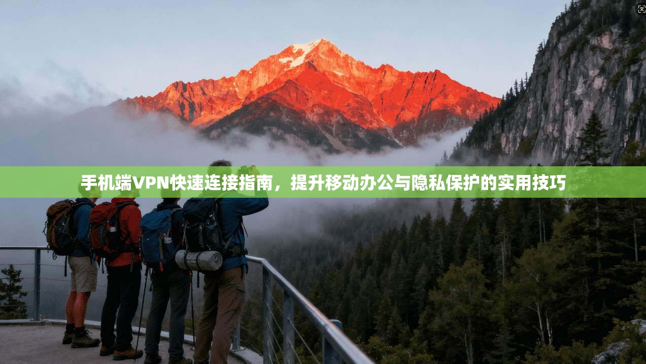 手机端VPN快速连接指南，提升移动办公与隐私保护的实用技巧  第1张