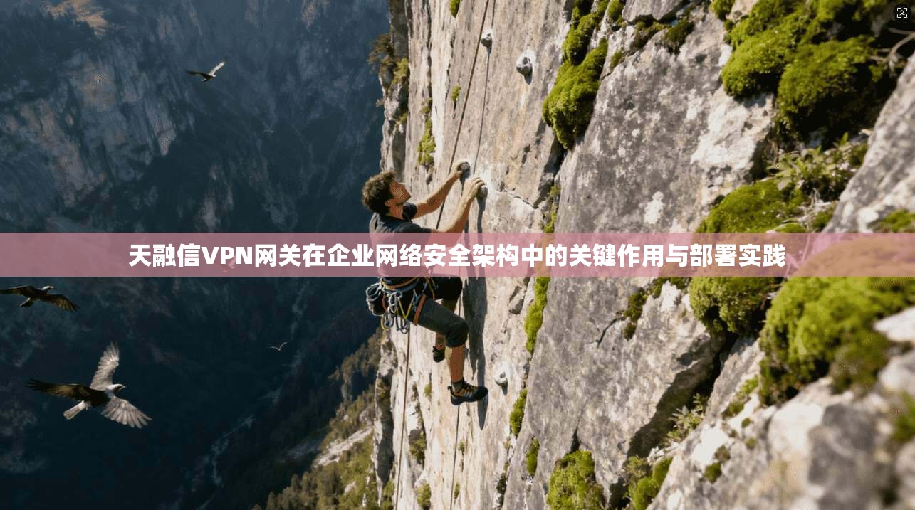 天融信VPN网关在企业网络安全架构中的关键作用与部署实践  第1张