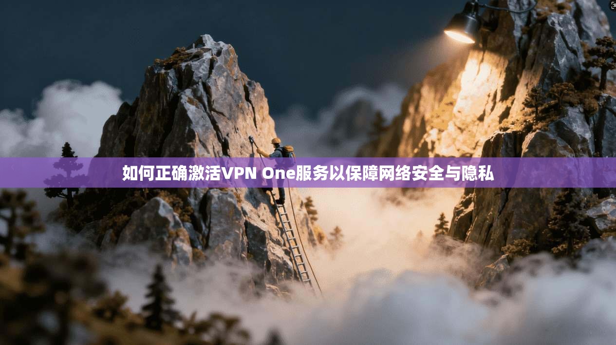 如何正确激活VPN One服务以保障网络安全与隐私  第1张