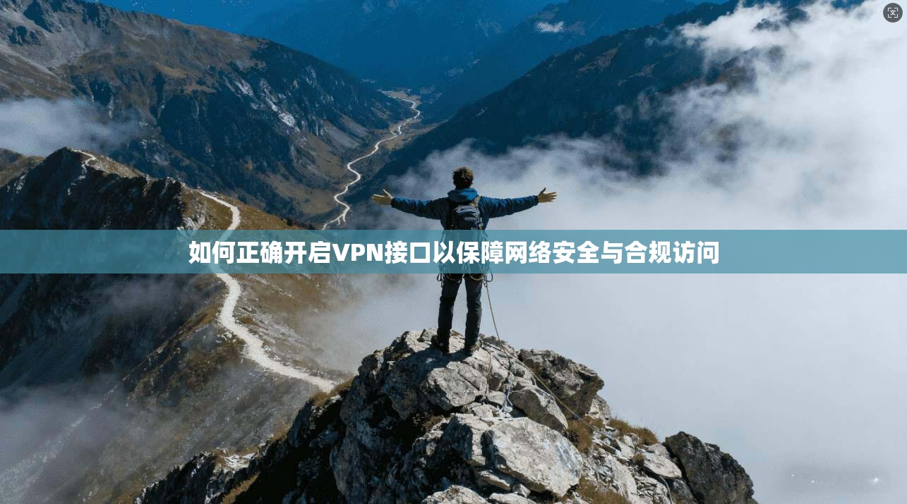 如何正确开启VPN接口以保障网络安全与合规访问 第1张 如何正确开启VPN接口以保障网络安全与合规访问 第1张