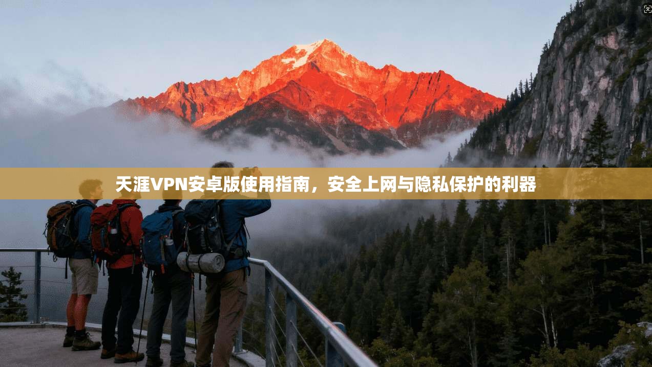 天涯VPN安卓版使用指南，安全上网与隐私保护的利器  第1张