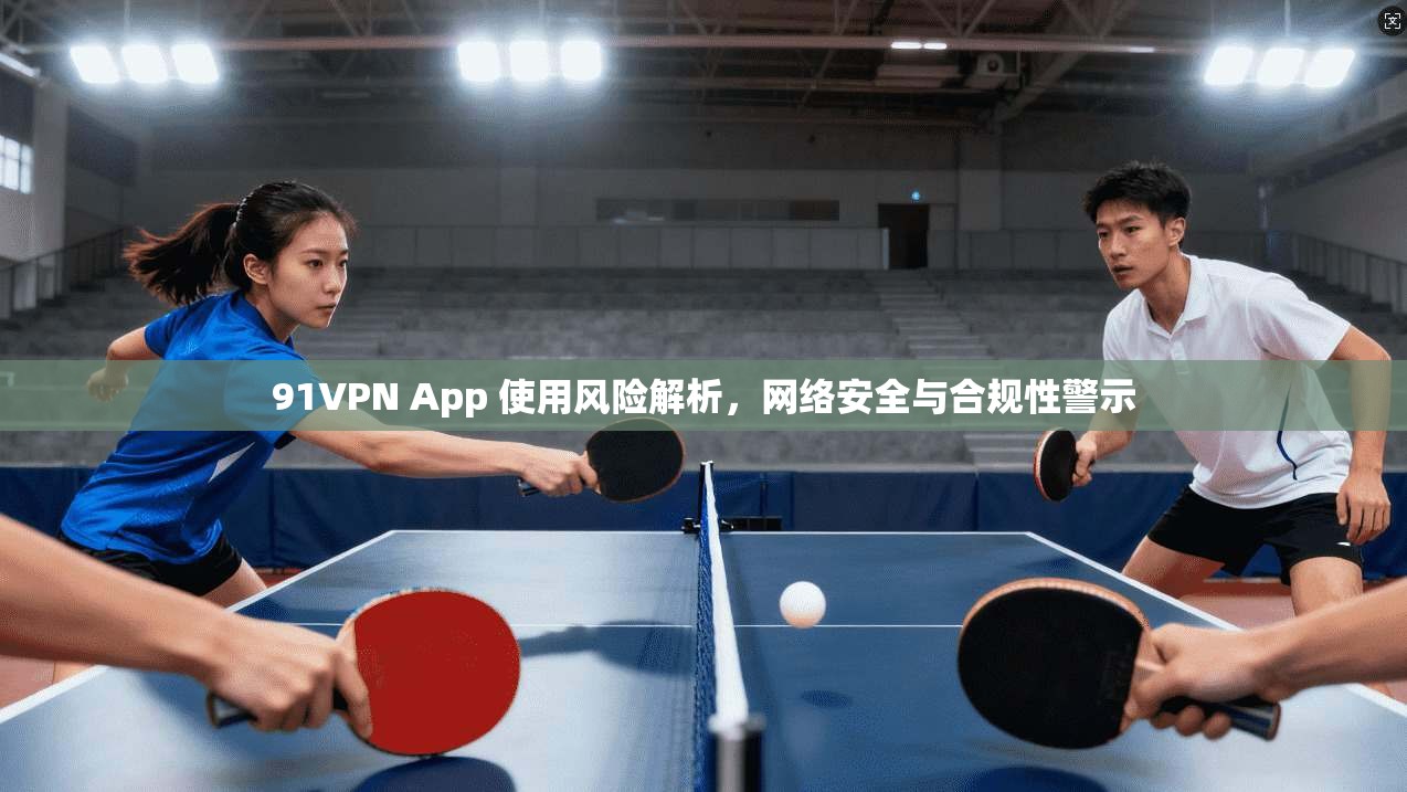 91VPN App 使用风险解析，网络安全与合规性警示  第1张