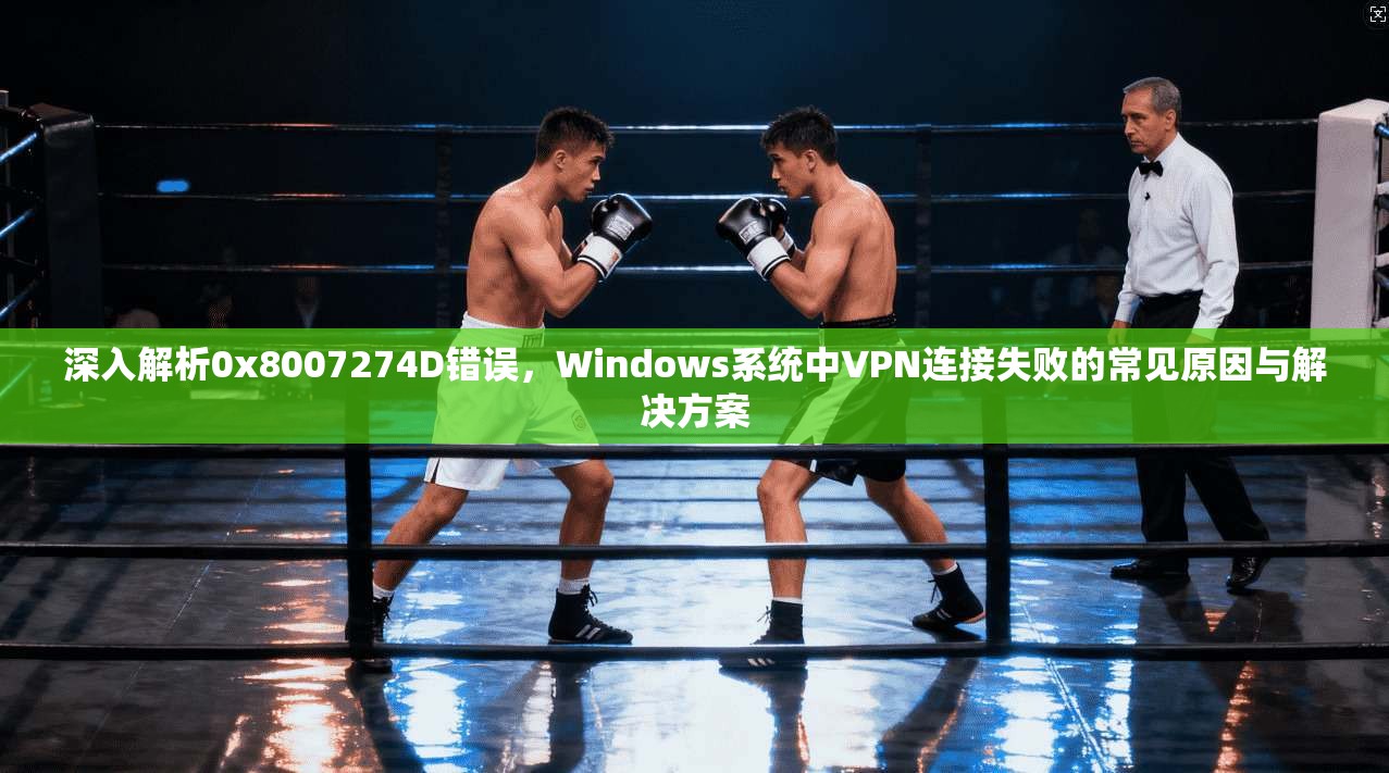 深入解析0x8007274D错误，Windows系统中VPN连接失败的常见原因与解决方案  第1张