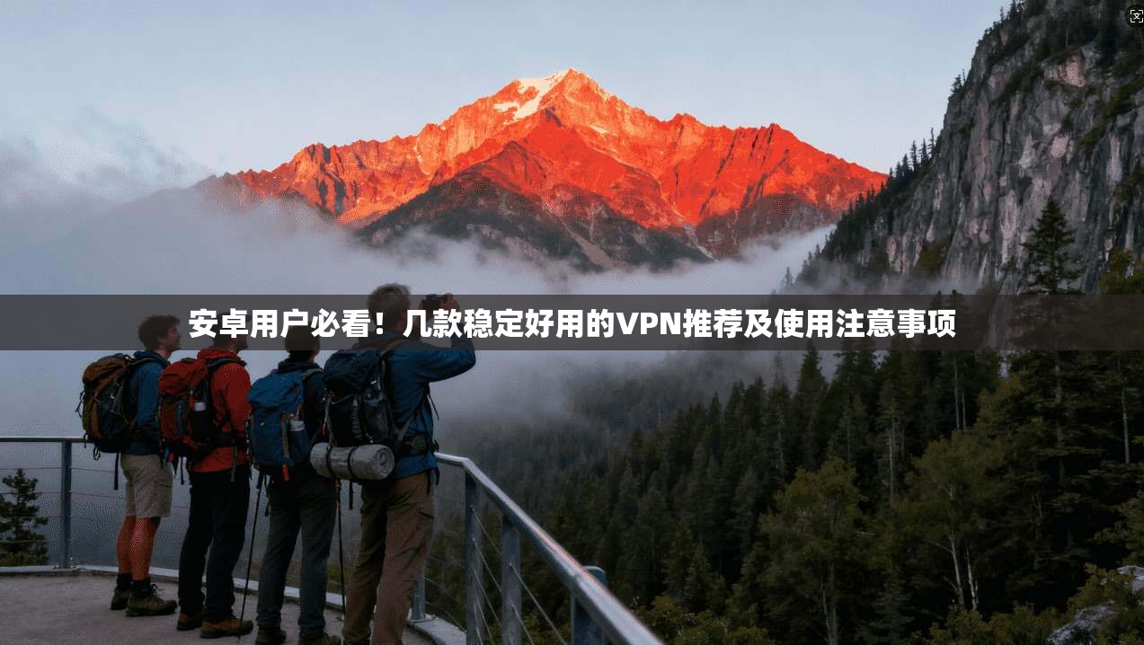 安卓用户必看！几款稳定好用的VPN推荐及使用注意事项  第1张