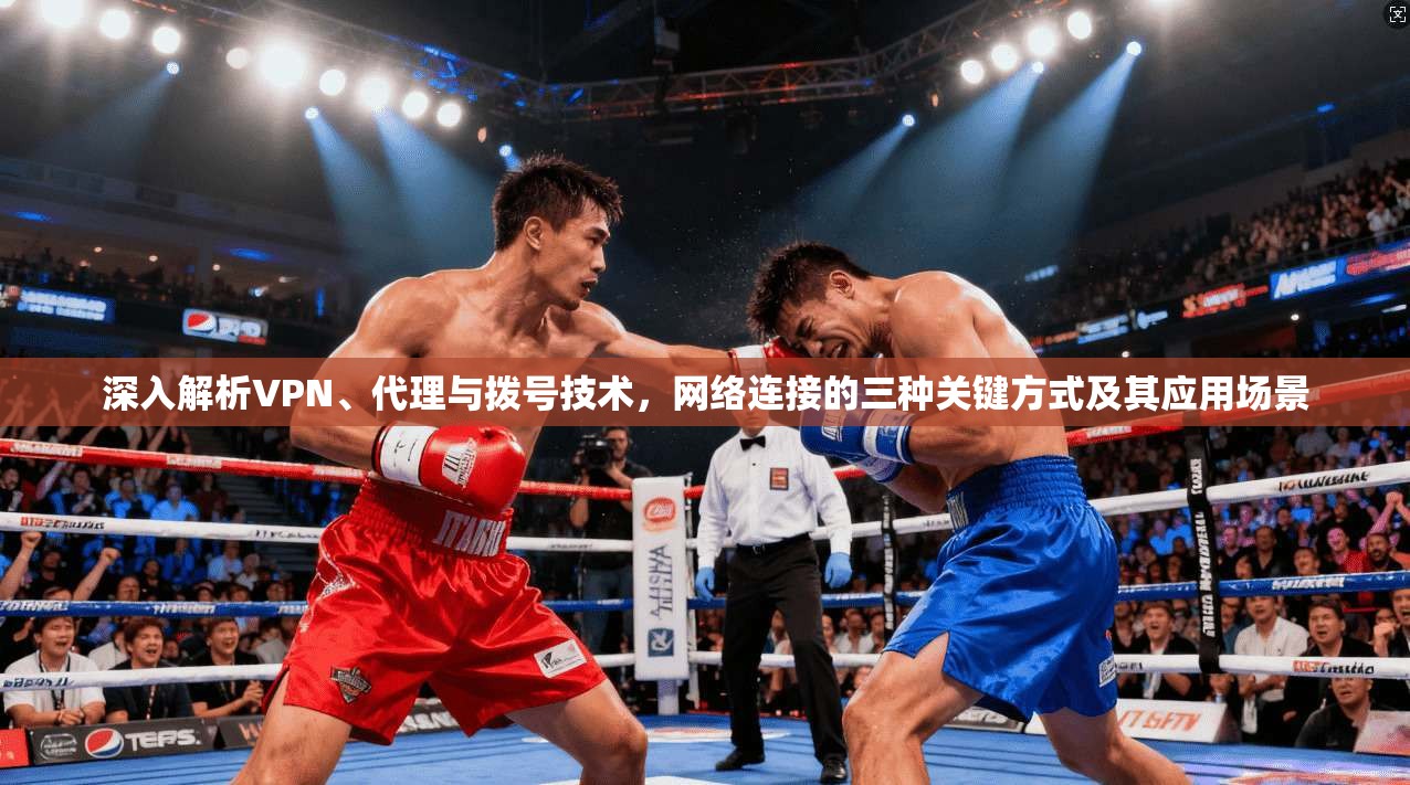 深入解析VPN、代理与拨号技术，网络连接的三种关键方式及其应用场景  第1张