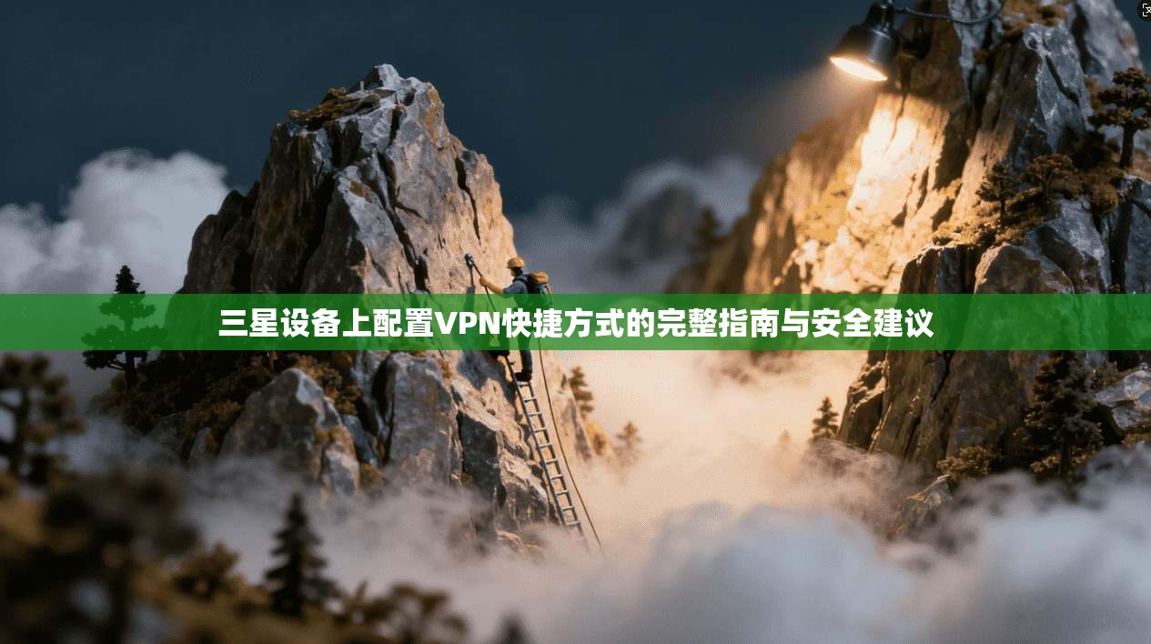 三星设备上配置VPN快捷方式的完整指南与安全建议  第1张