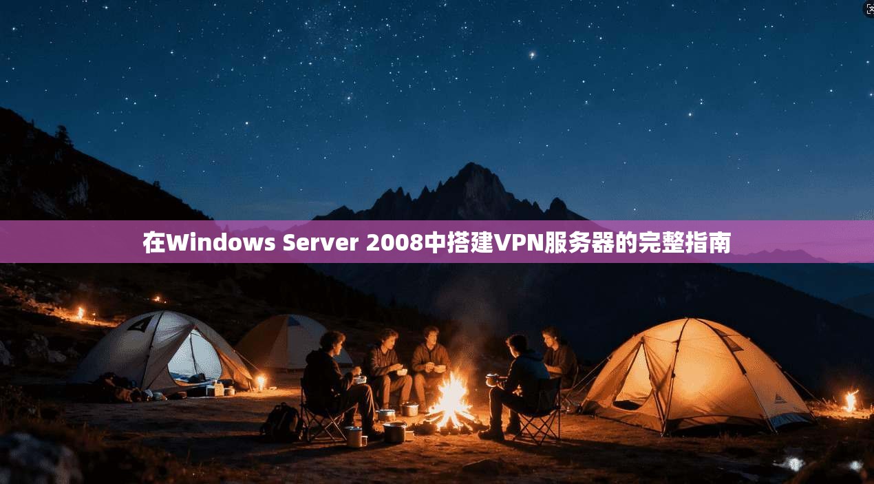在Windows Server 2008中搭建VPN服务器的完整指南  第1张