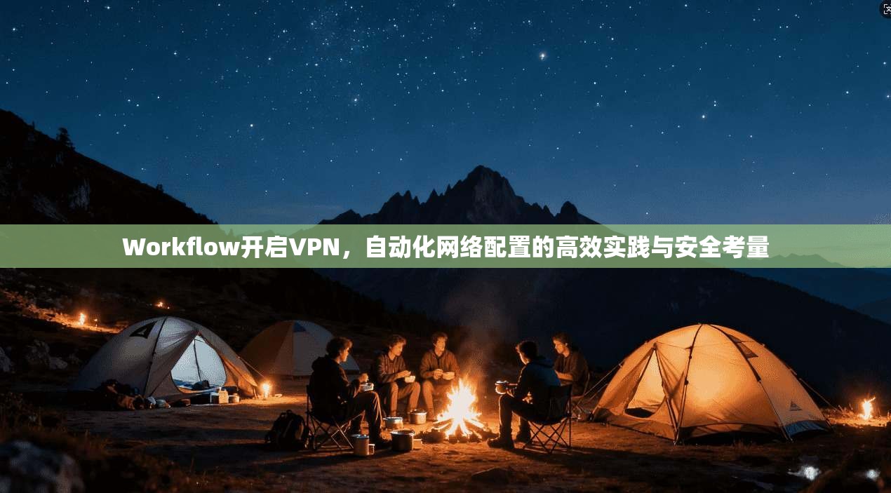 Workflow开启VPN，自动化网络配置的高效实践与安全考量  第1张