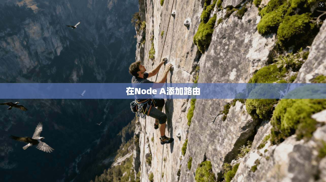 在Node A添加路由  第1张
