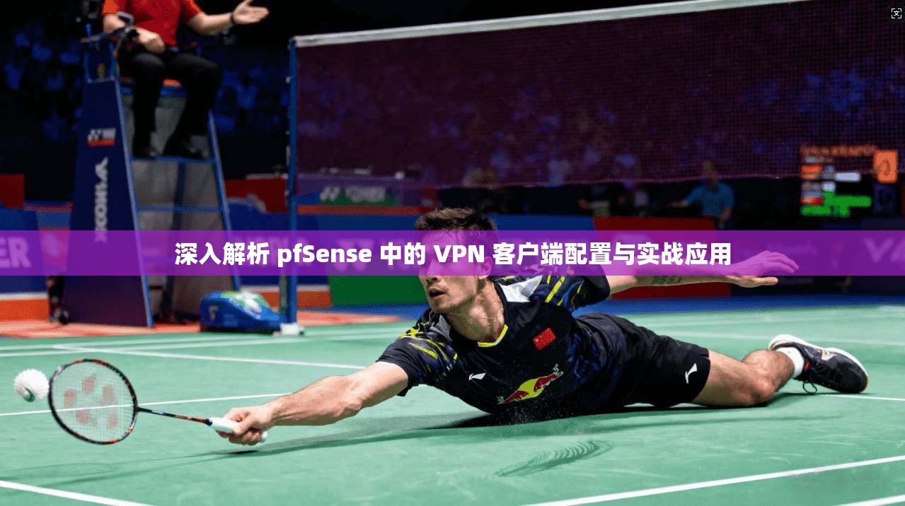 深入解析 pfSense 中的 VPN 客户端配置与实战应用  第1张