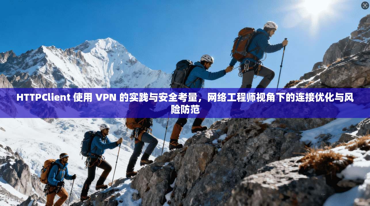 HTTPClient 使用 VPN 的实践与安全考量，网络工程师视角下的连接优化与风险防范  第1张
