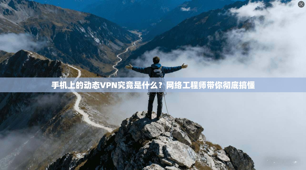 手机上的动态VPN究竟是什么？网络工程师带你彻底搞懂  第1张