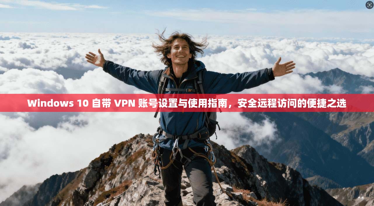 Windows 10 自带 VPN 账号设置与使用指南，安全远程访问的便捷之选  第1张