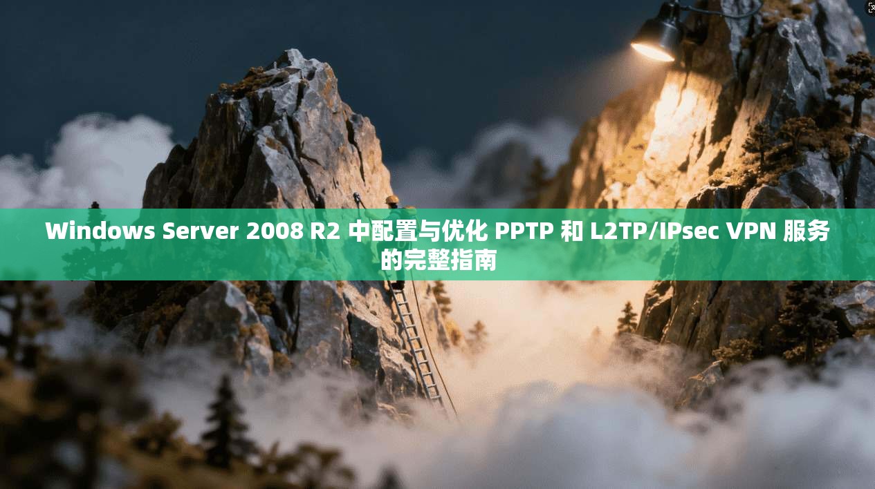 Windows Server 2008 R2 中配置与优化 PPTP 和 L2TP/IPsec VPN 服务的完整指南  第1张