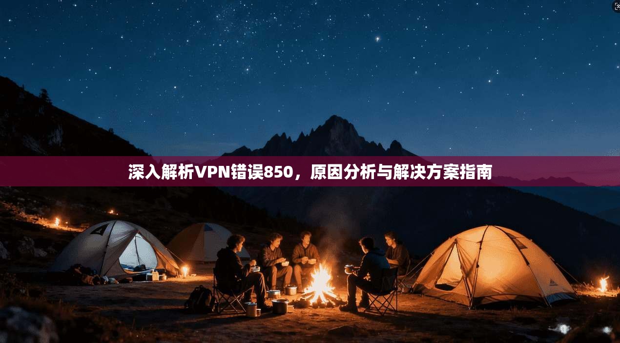 深入解析VPN错误850，原因分析与解决方案指南  第1张
