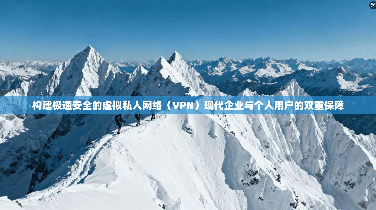 构建极速安全的虚拟私人网络（VPN）现代企业与个人用户的双重保障  第1张