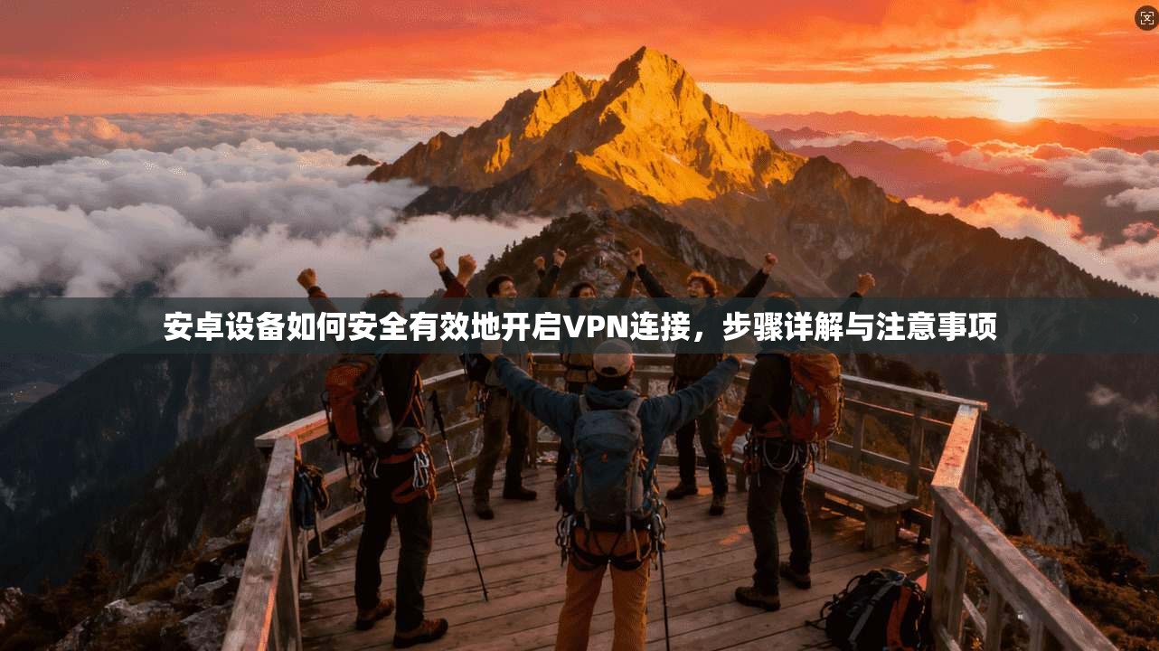 安卓设备如何安全有效地开启VPN连接，步骤详解与注意事项  第1张