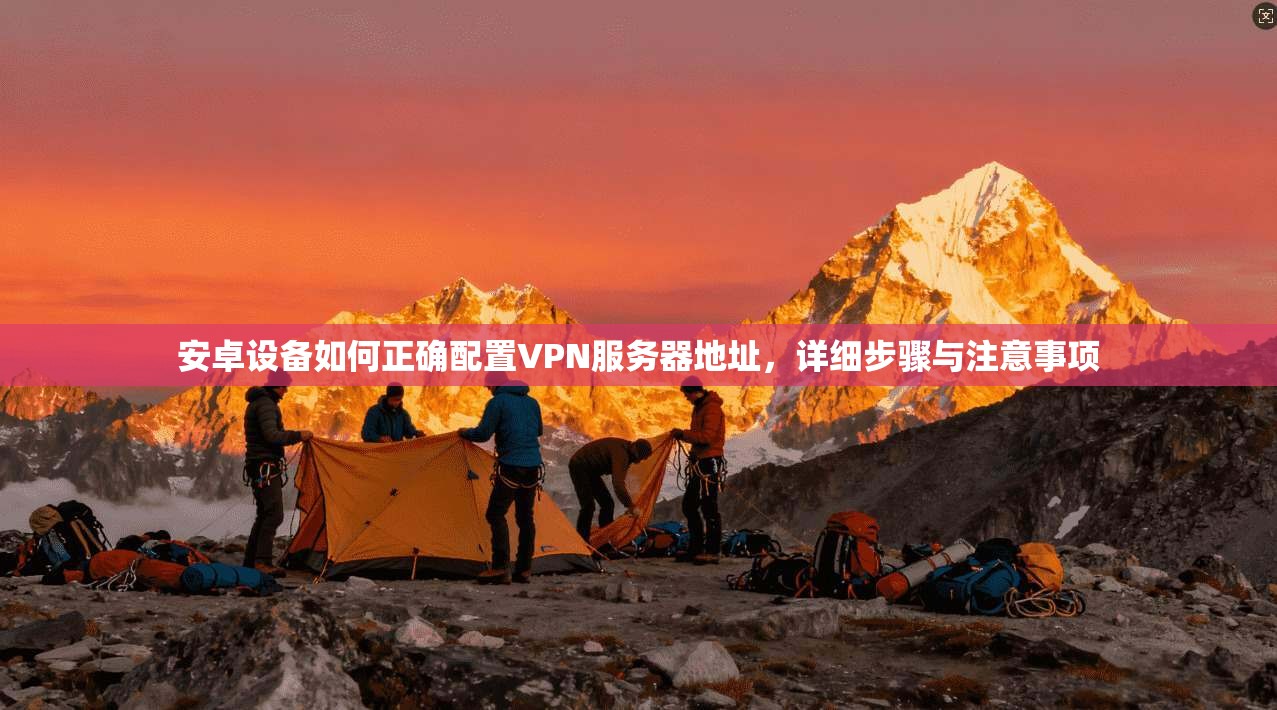 安卓设备如何正确配置VPN服务器地址，详细步骤与注意事项  第1张