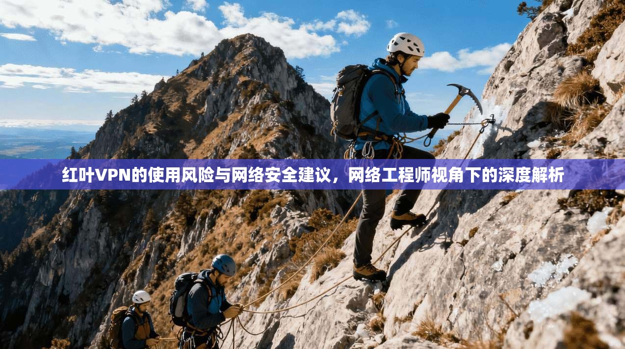 红叶VPN的使用风险与网络安全建议，网络工程师视角下的深度解析  第1张